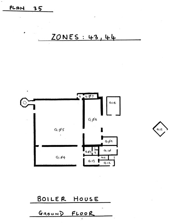 Fire Zone 43: New Boilerhouse Ground Floor